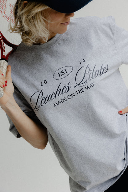 Vintage Varsity Tee - Grey