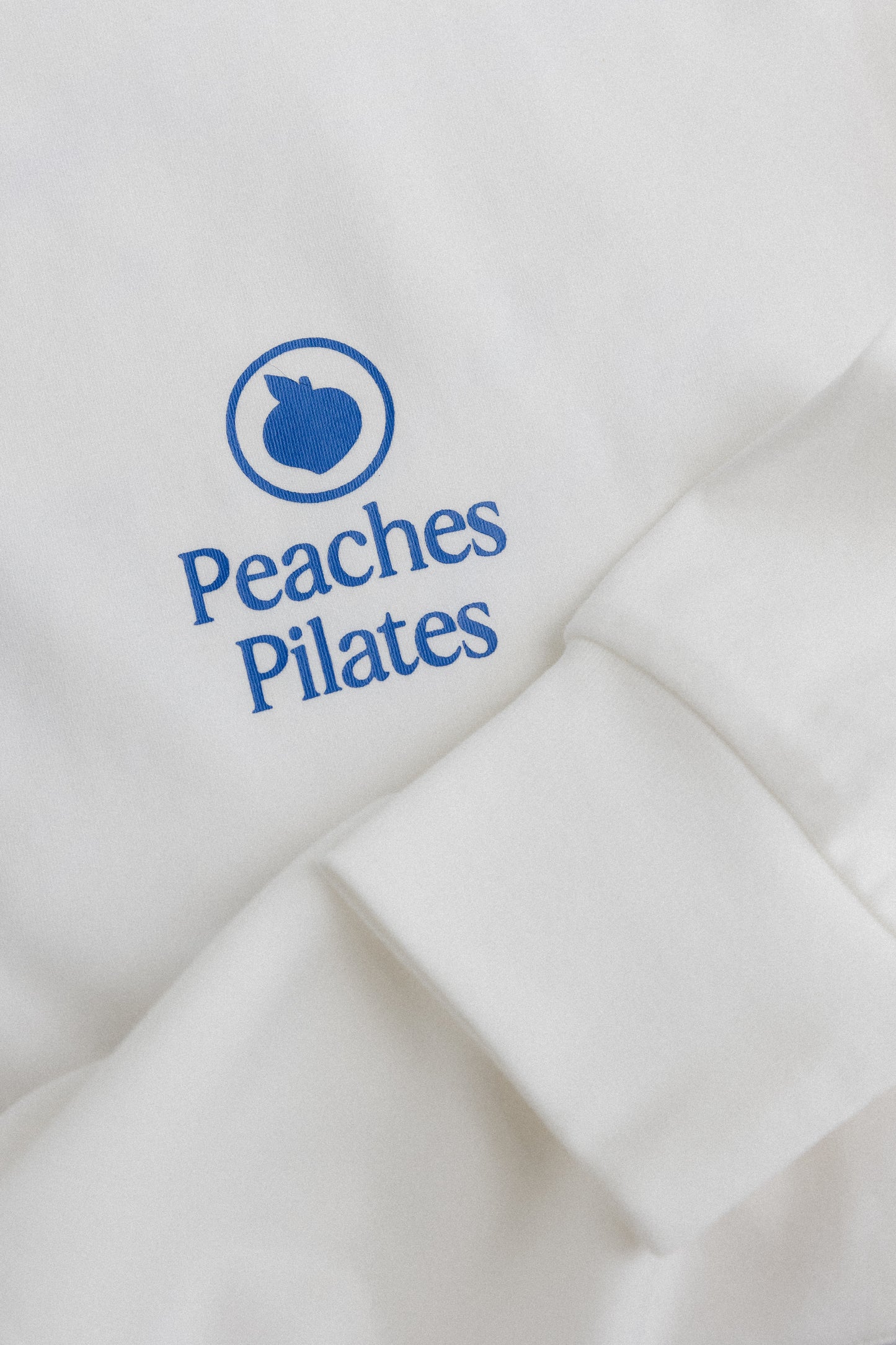 Peaches Strength Dept Long Sleeve Tee - White