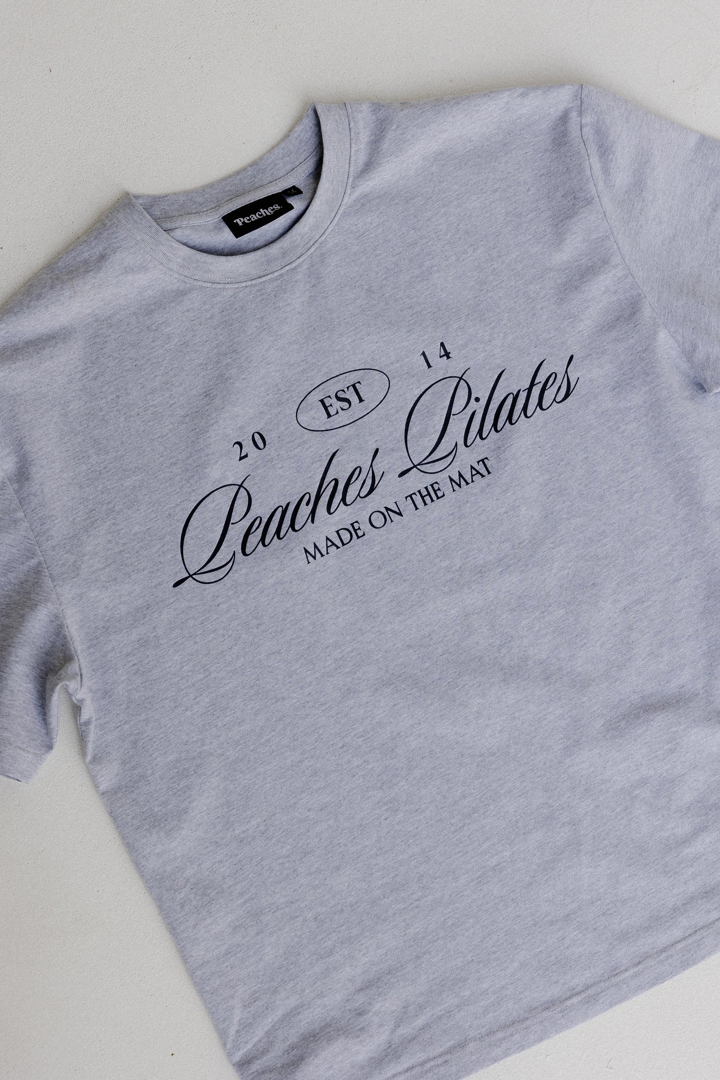 Vintage Varsity Tee - Grey