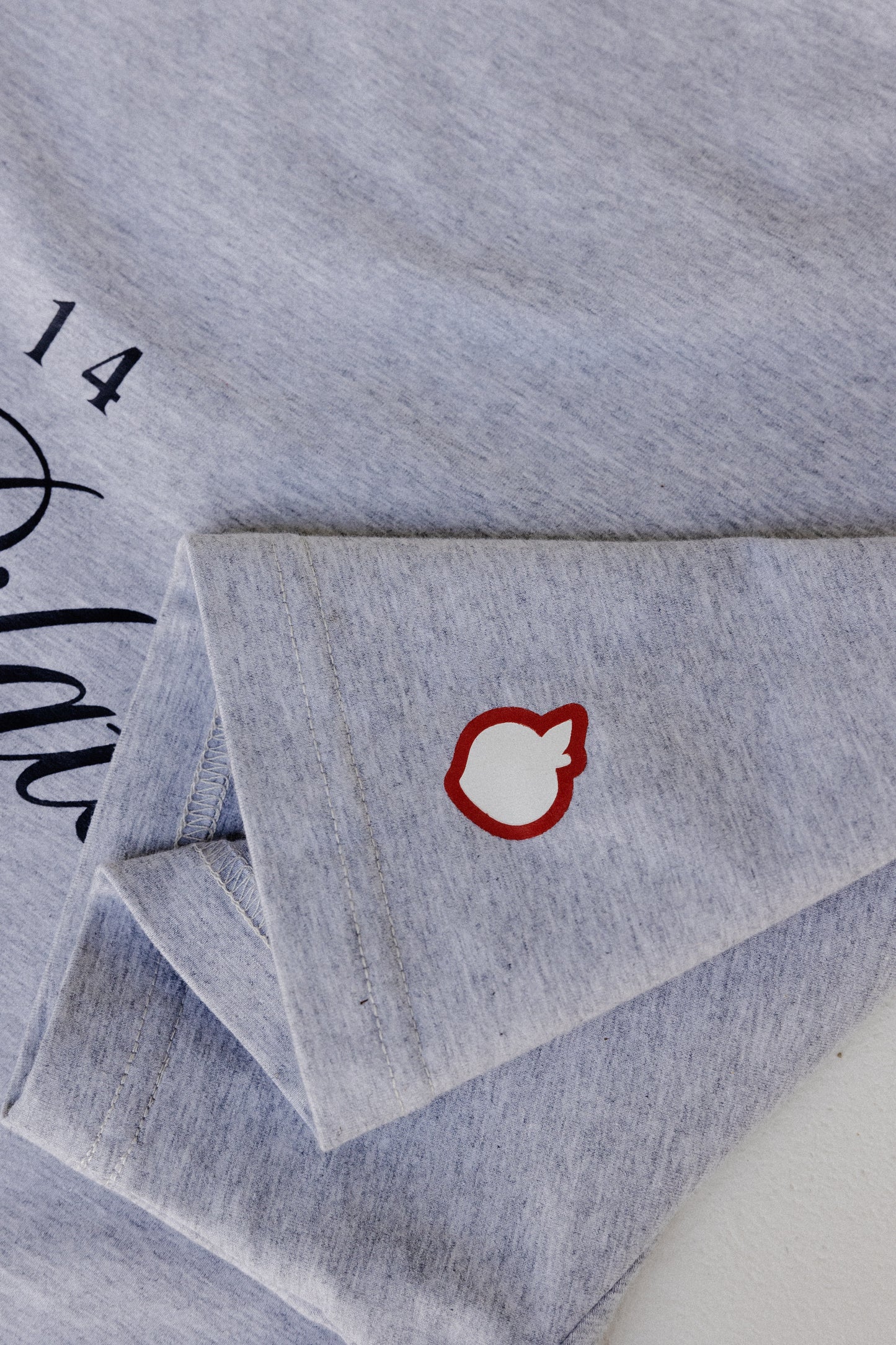 Vintage Varsity Tee - Grey