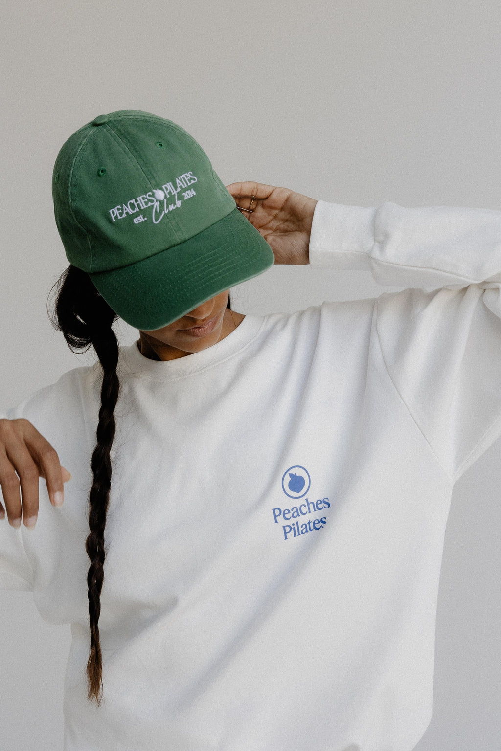 Peaches Club Varsity Cap - Green