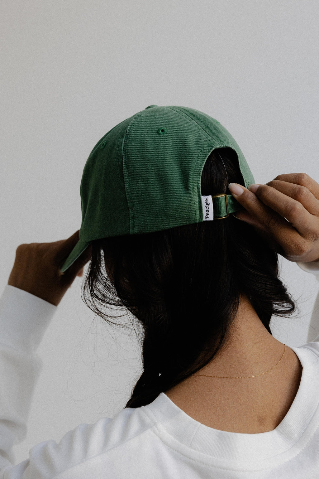 Peaches Club Varsity Cap - Green