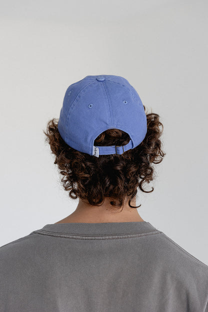 Stay Peachy Cap (Cornflower blue)