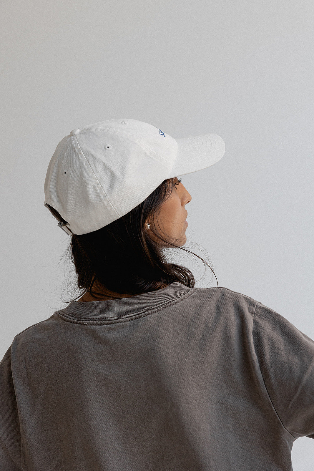 Stay Peachy Cap (White)