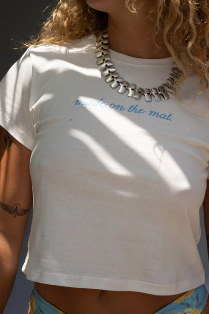 MOTM Baby Tee - White