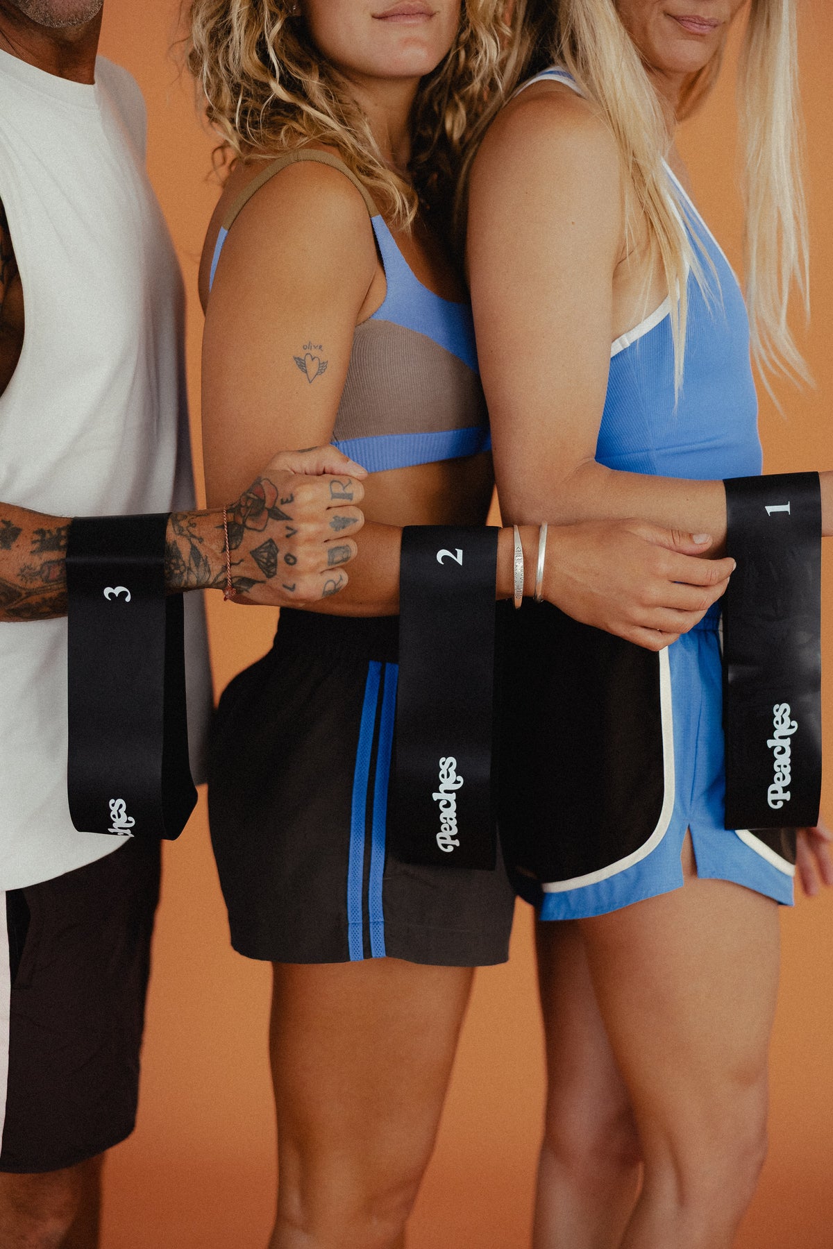 Peaches Rubber Booty Band 3 Pack